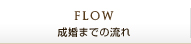 成婚までの流れ